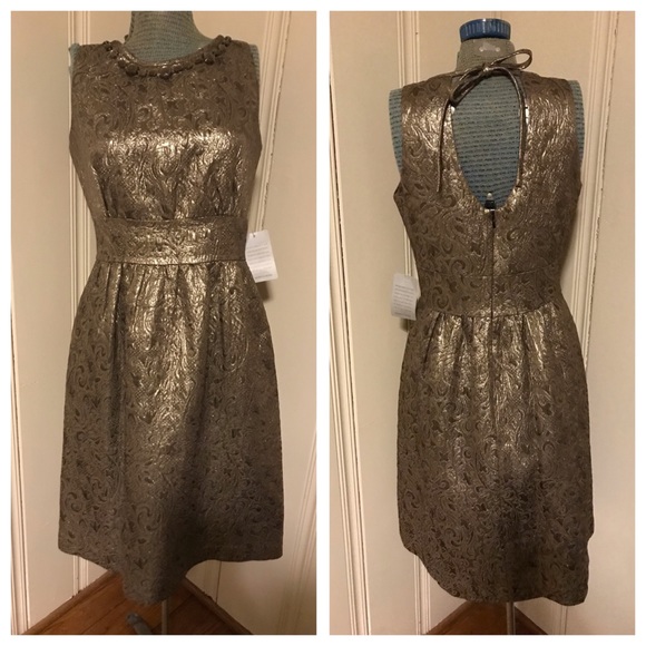 gold cocktail dress nordstrom